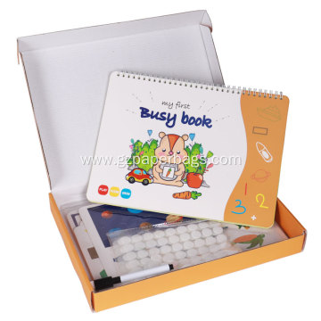 Personalised My First Busy Book for Preschoolers Montessori